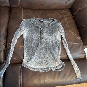 Women's Long Sleeve Heathered Top